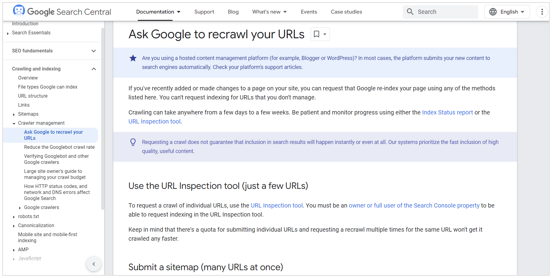 Google URL tool